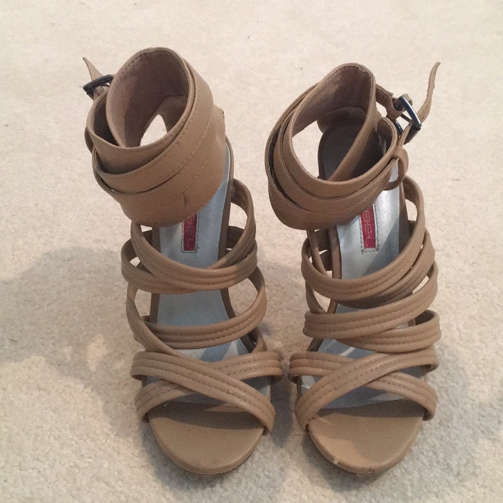 C Label Strappy Heels